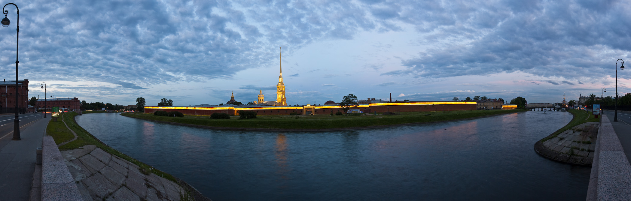 Петропавловская крепостьпанорамма